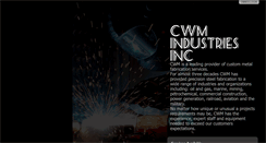 Desktop Screenshot of cwmindustries.com